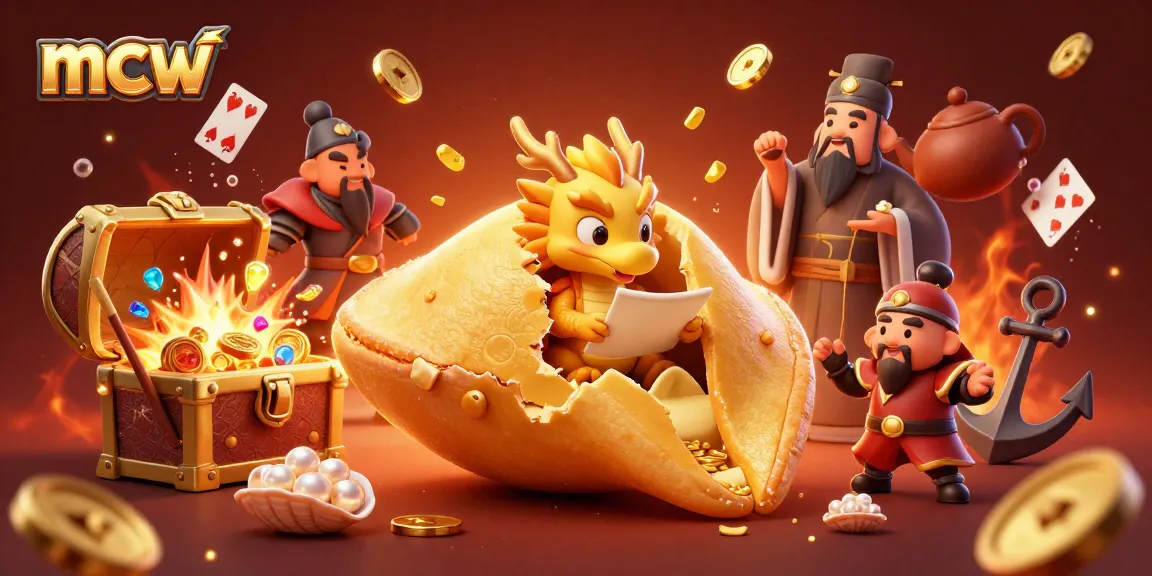 Experience the excitement of mcw with a dazzling 3D casino scene featuring iconic characters and game elements.